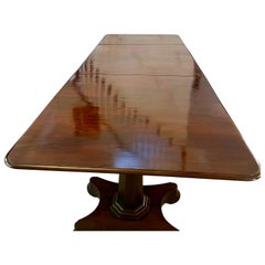 Outstanding Quality Antique William IV 16 Seat Mahogany 3 Pedestal Dining Table