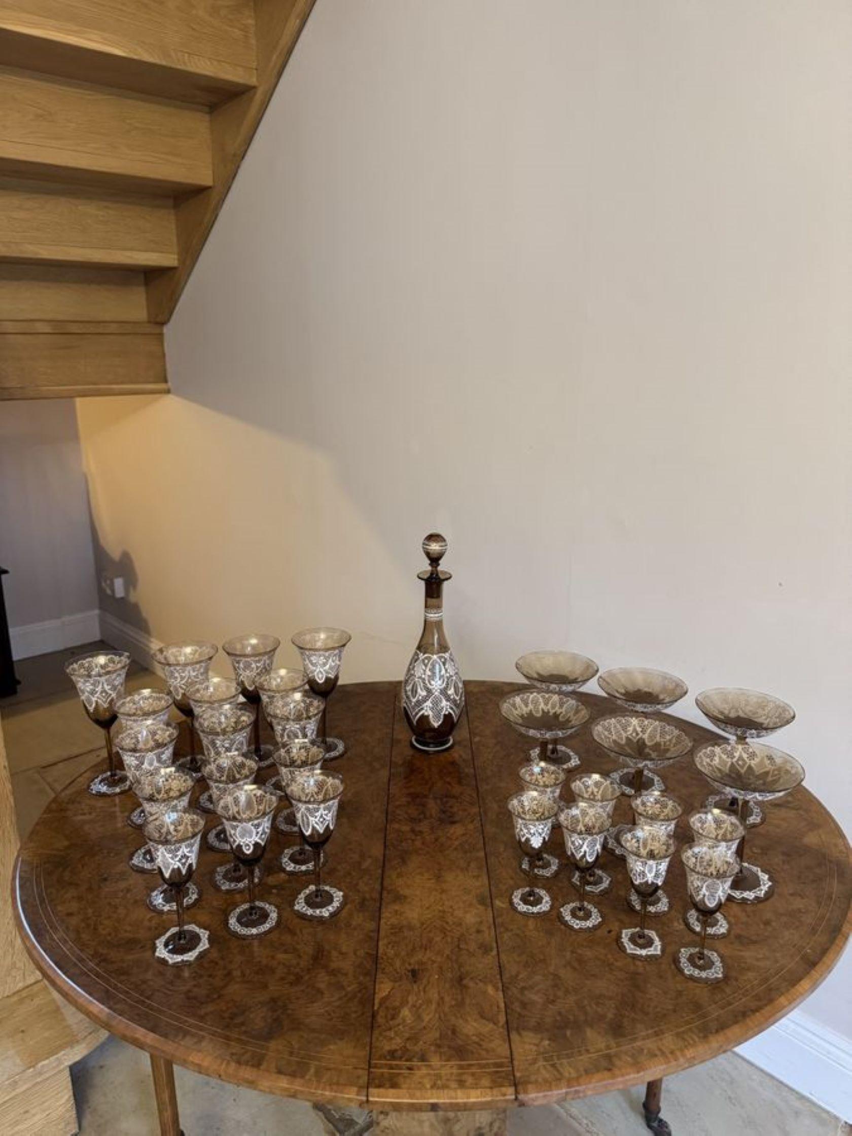 Collection exceptionnelle de verres anciens de Murano en vente 5