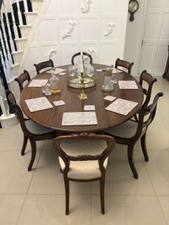 Grande tavolo da pranzo in mogano irlandese antico del XVIII secolo di qualità eccezionale