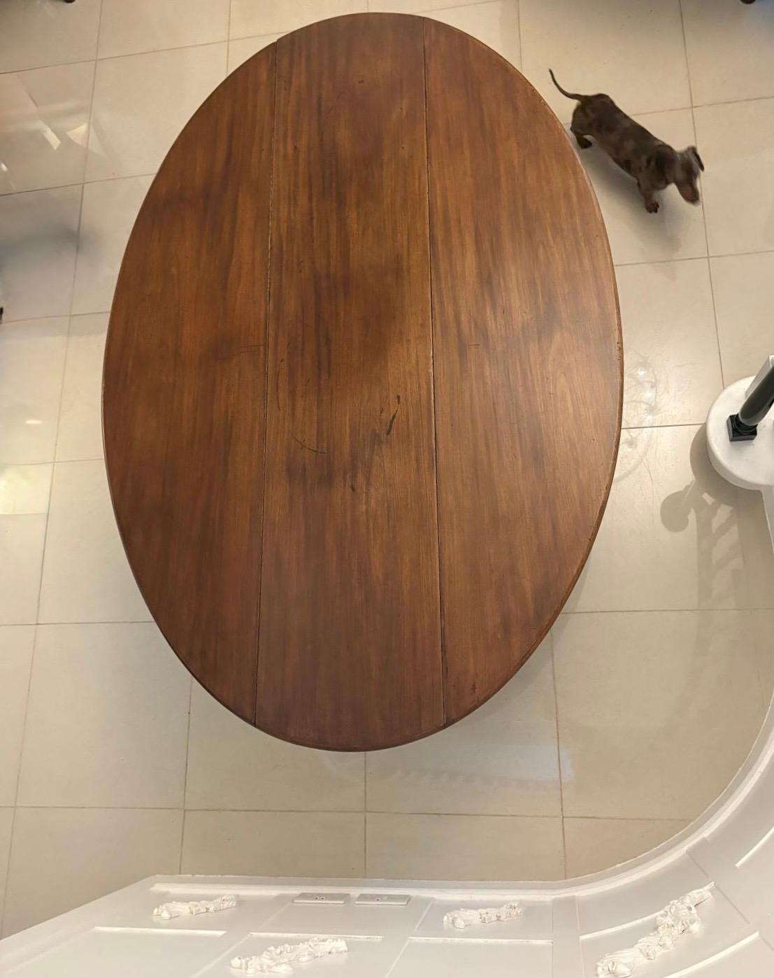 Autre Grande table de salle à manger irlandaise ancienne du 18ème siècle en acajou de qualité exceptionnelle en vente