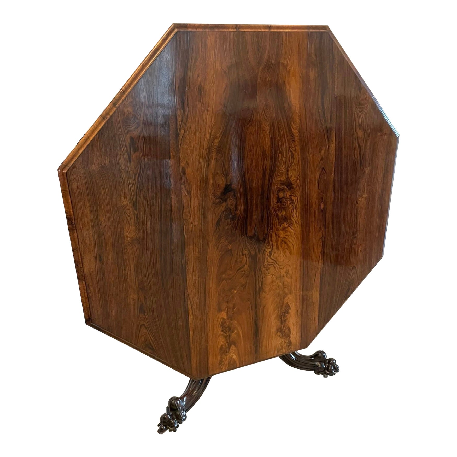 Outstanding Quality Large Antique Early Victorian Rosewood Centre/Dining Table