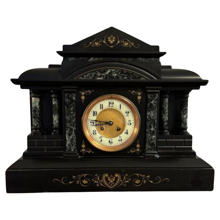 Orologio Antico Da Camino Orologio Da Camino Antico In Marmo, 1890