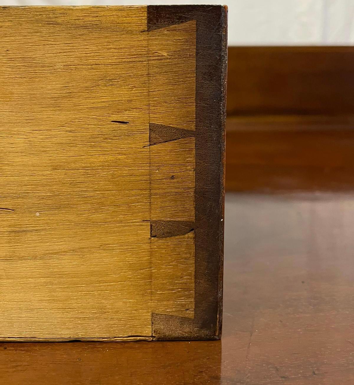 Quality Antique Large George III Inlaid Mahogany Sideboard 1