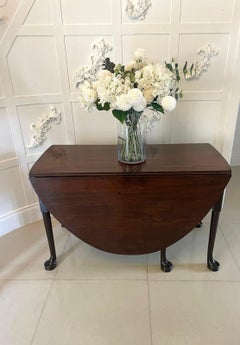 Outstanding Quality Large Unusual Antique George III Mahogany Dining Table