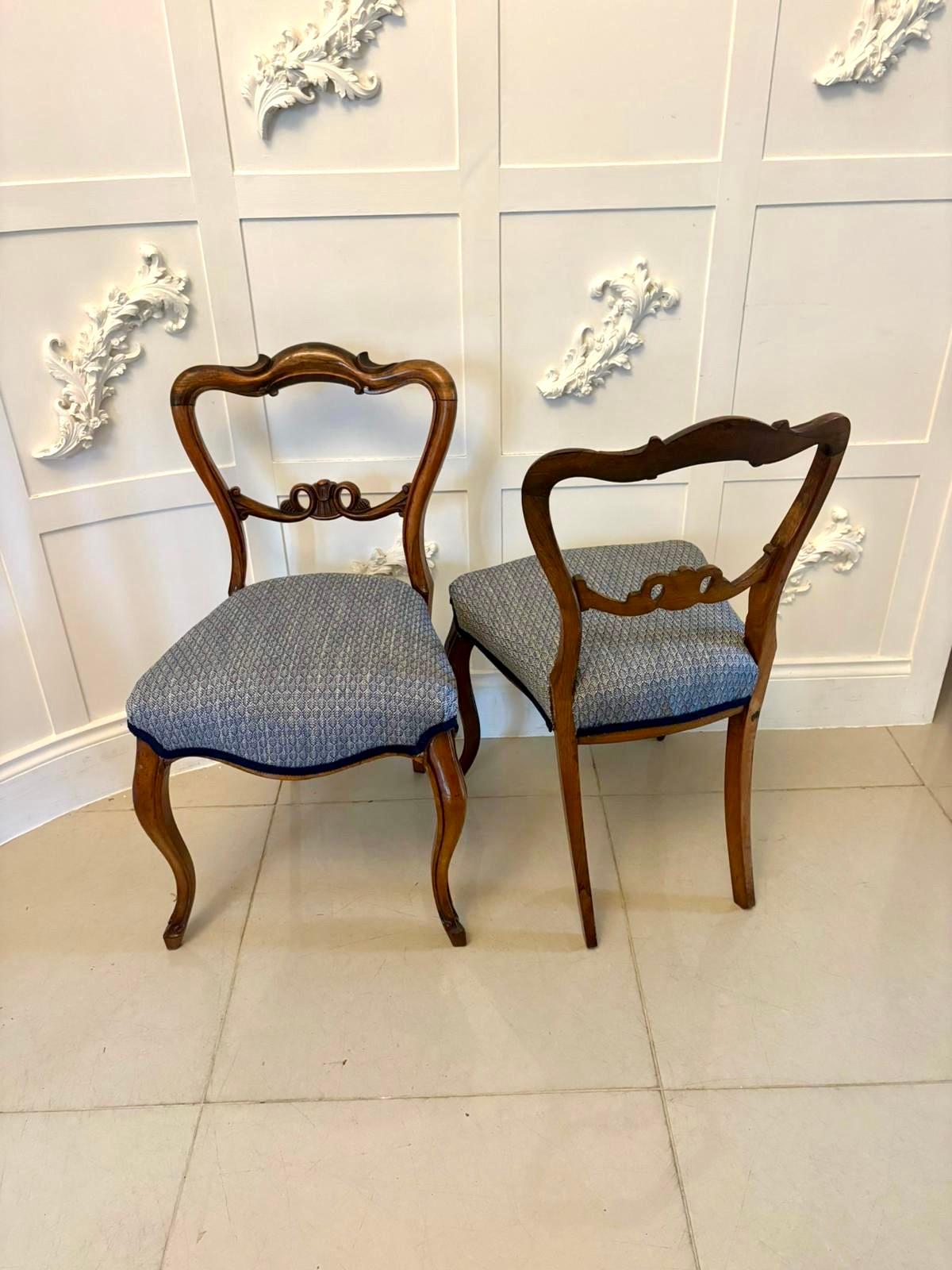Set aus sechs antiken viktorianischen Esszimmerstühlen aus Palisanderholz von herausragender Qualität im Angebot 7