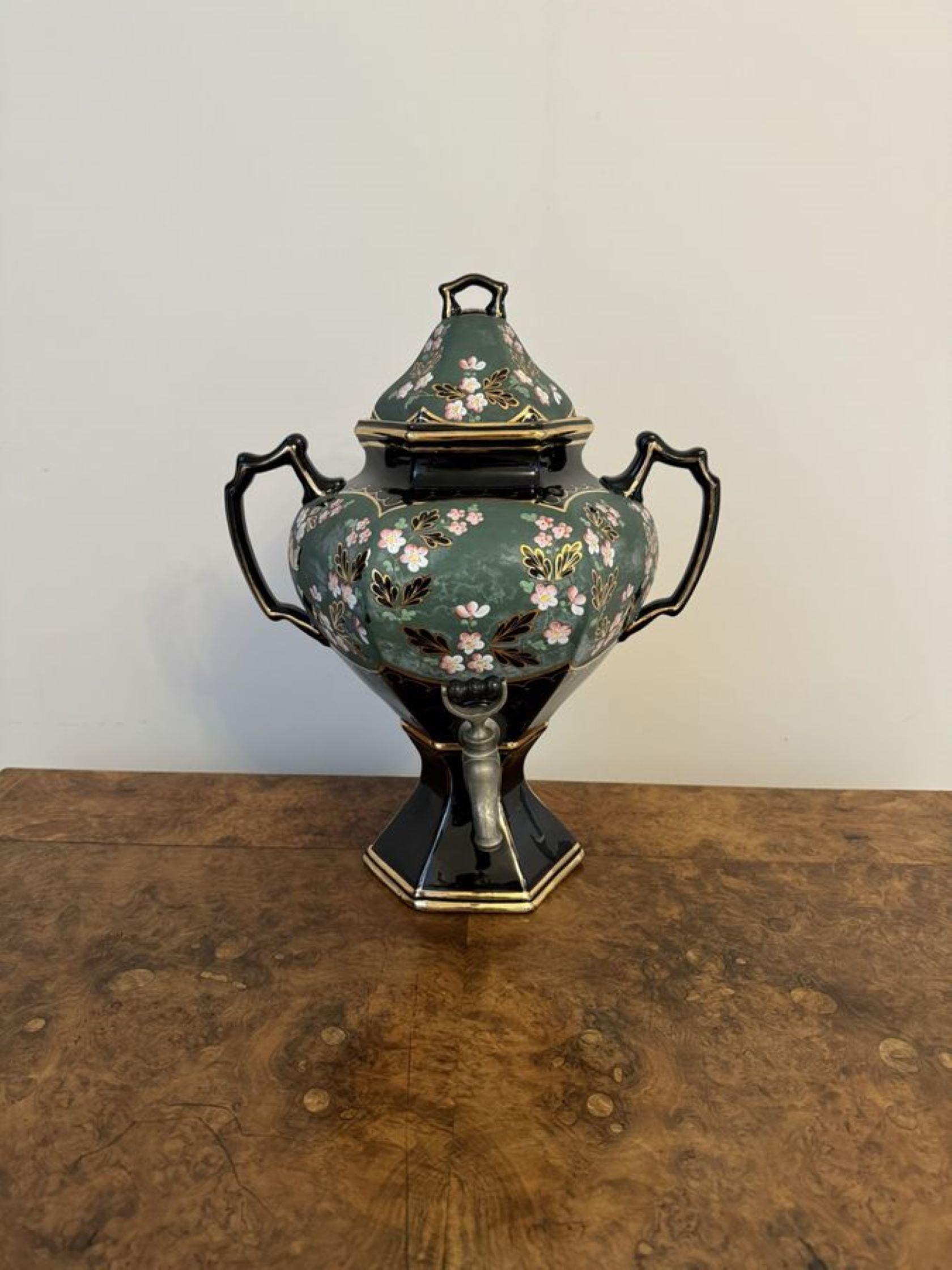 19th Century Outstanding quality unusual antique Victorian samovar  For Sale