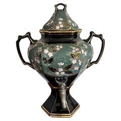 Exceptionnel samovar victorien ancien et inhabituel 