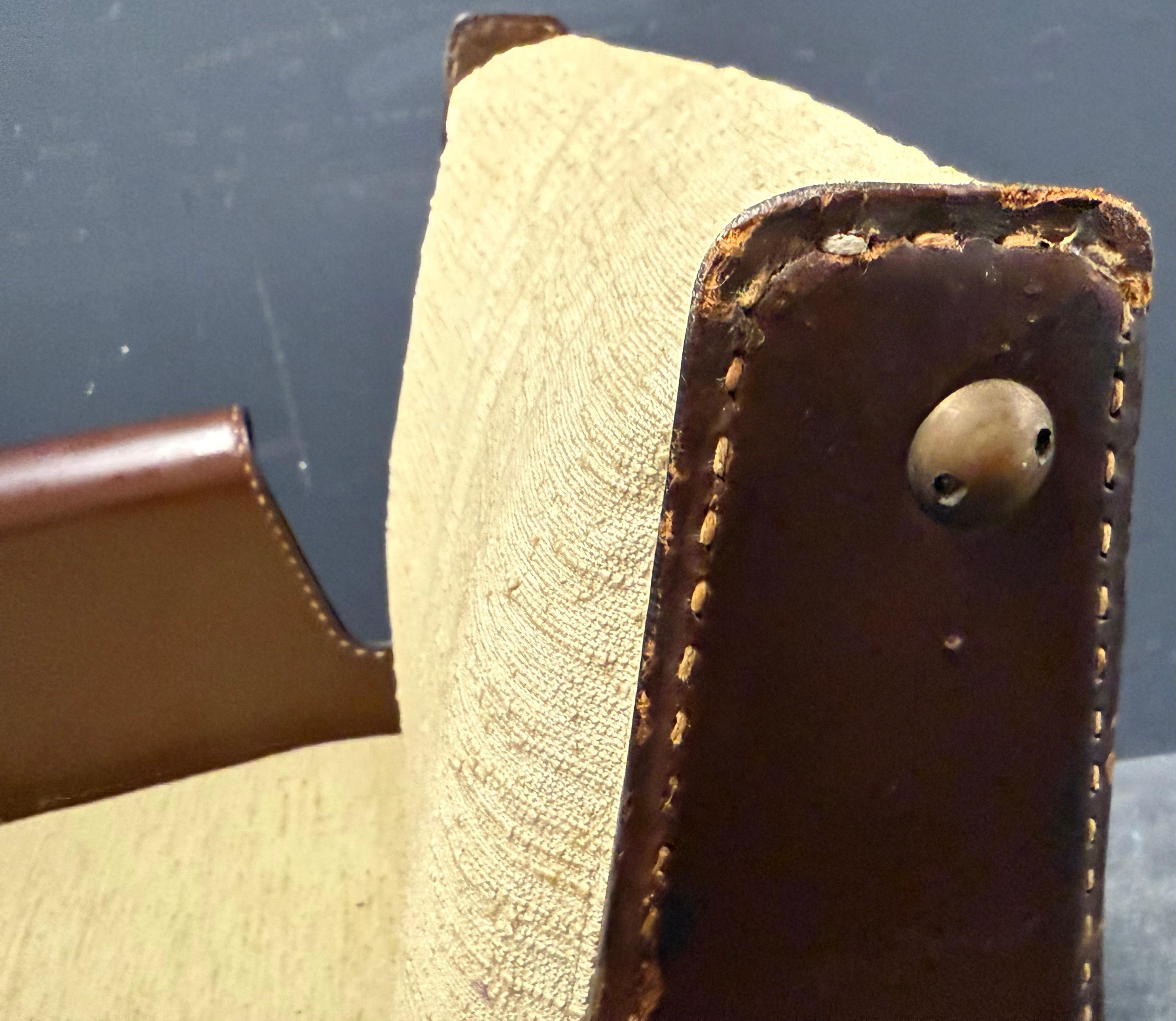 Outstanding rare Albenga office chair by Gustavo Pulitzer For Sale 7