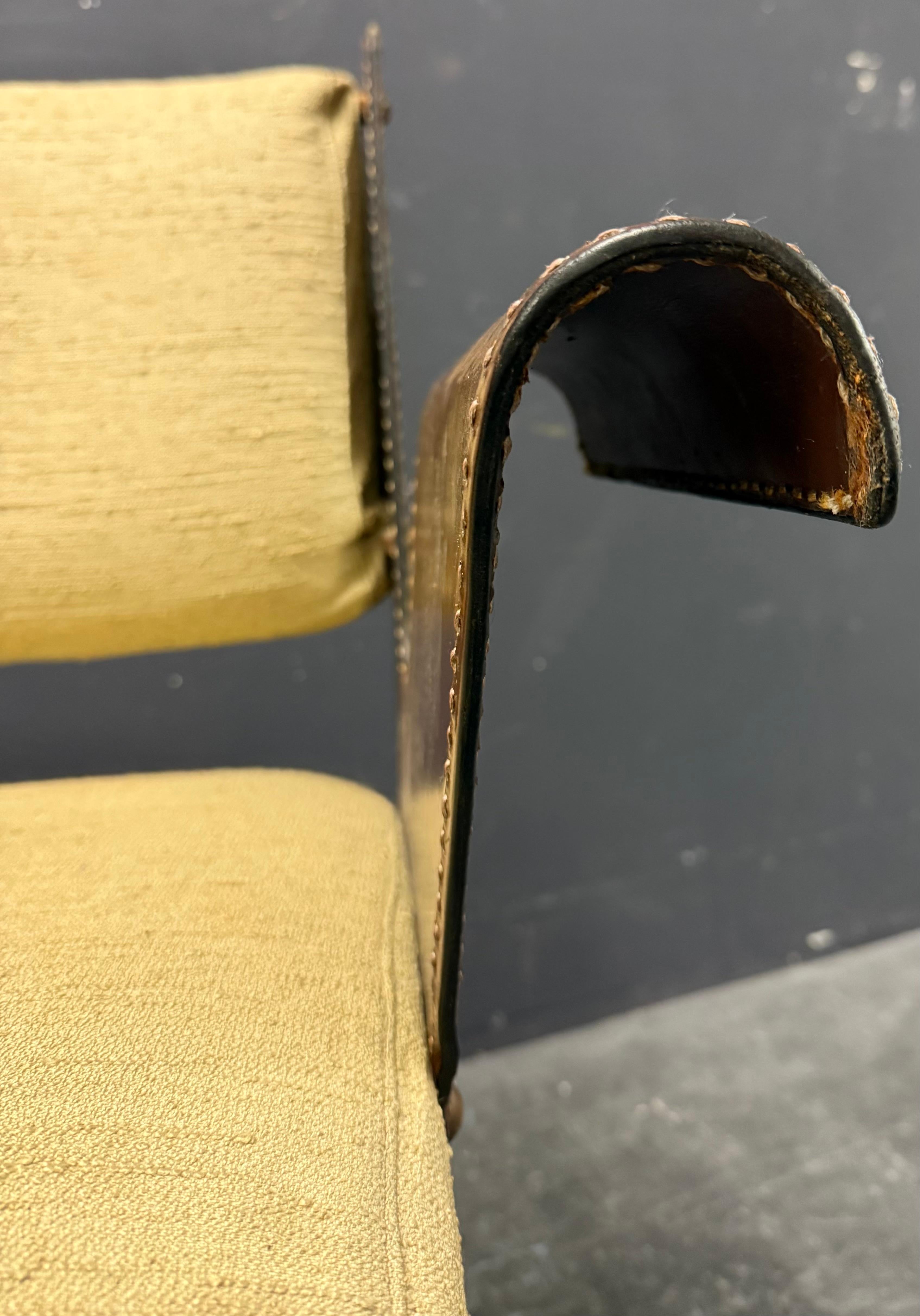 Outstanding rare Albenga office chair by Gustavo Pulitzer For Sale 10