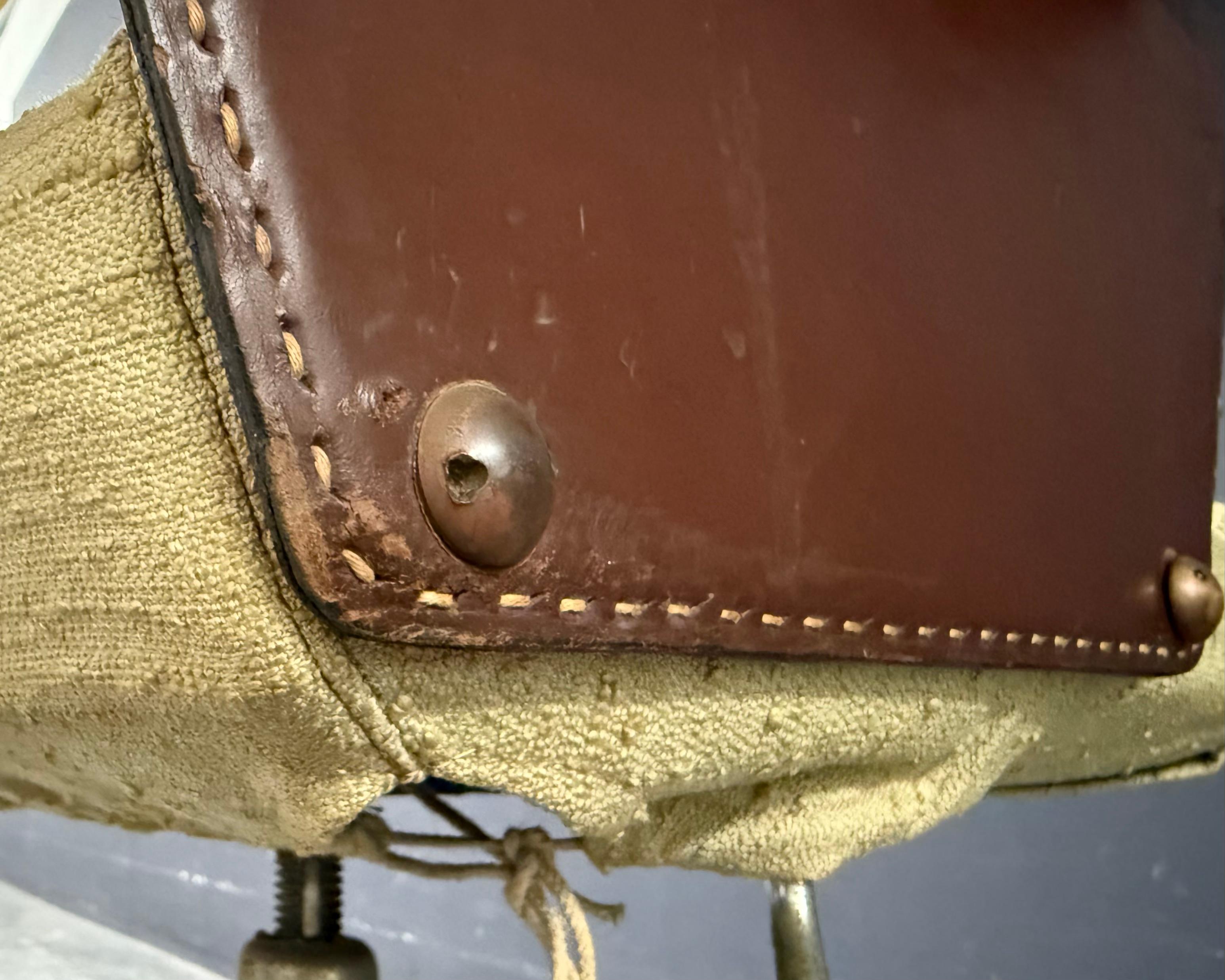 Outstanding rare Albenga office chair by Gustavo Pulitzer For Sale 12
