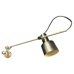 hervorragende seltene und frühe tito agnoli wandlampe