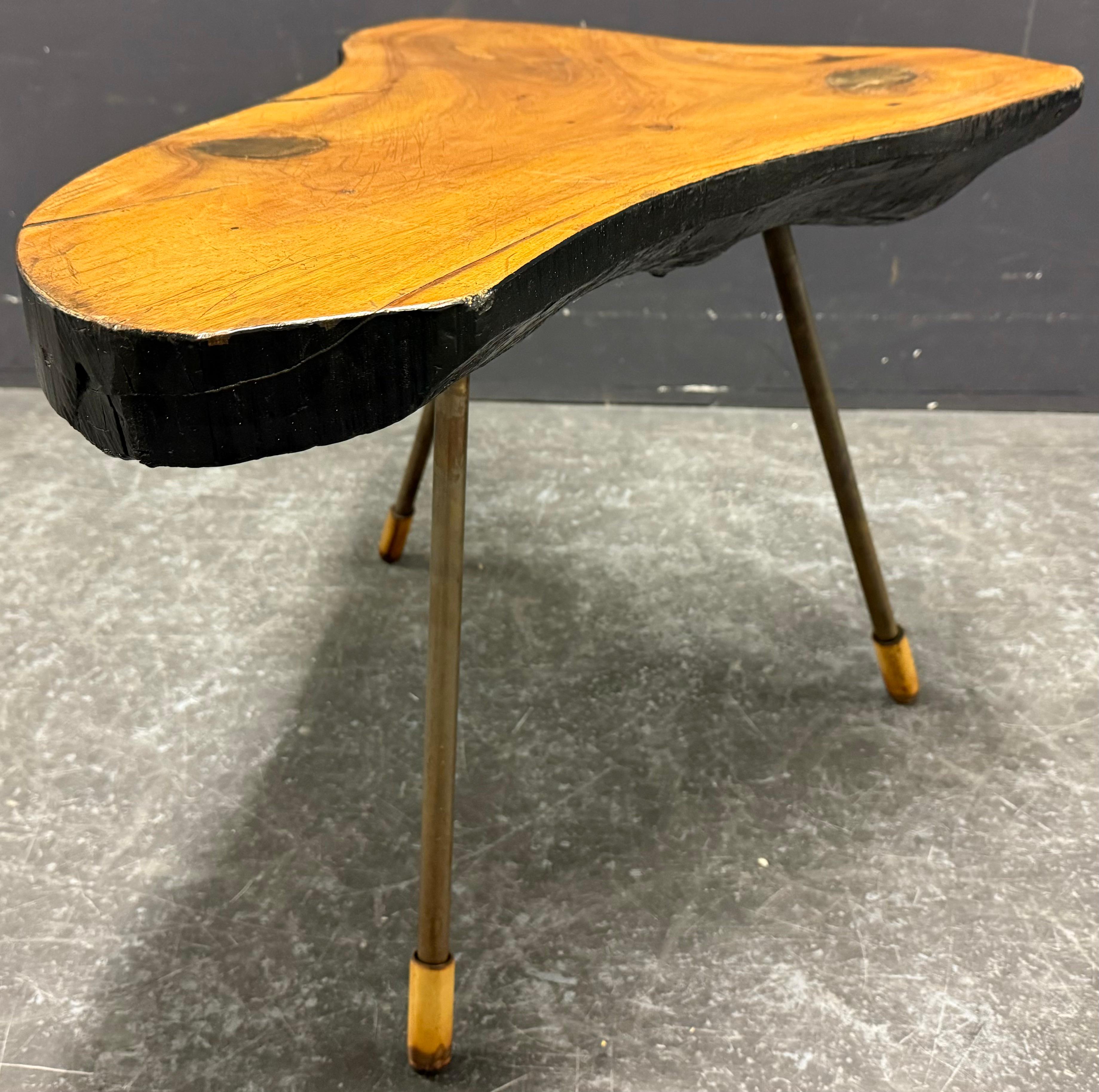 Table basse très rare, précoce, signée et certifiée Carl Auböck en vente 2