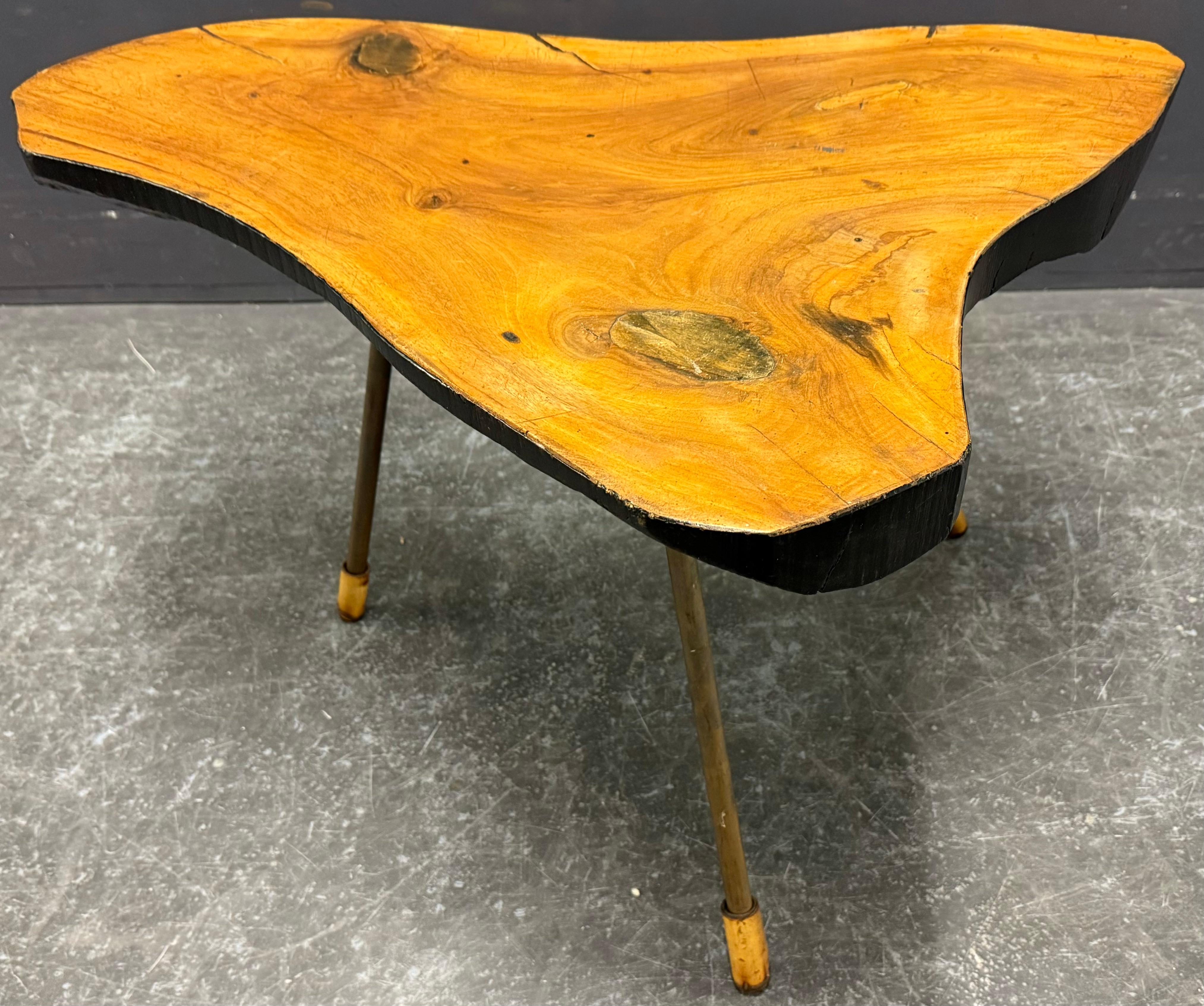 Table basse très rare, précoce, signée et certifiée Carl Auböck en vente 3