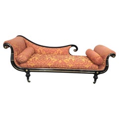 Outstanding Regency Chaise Lounge Sofa