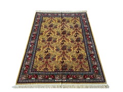Outstanding Rug, All Over Paradise Carpet, Handwoven Gold Rug