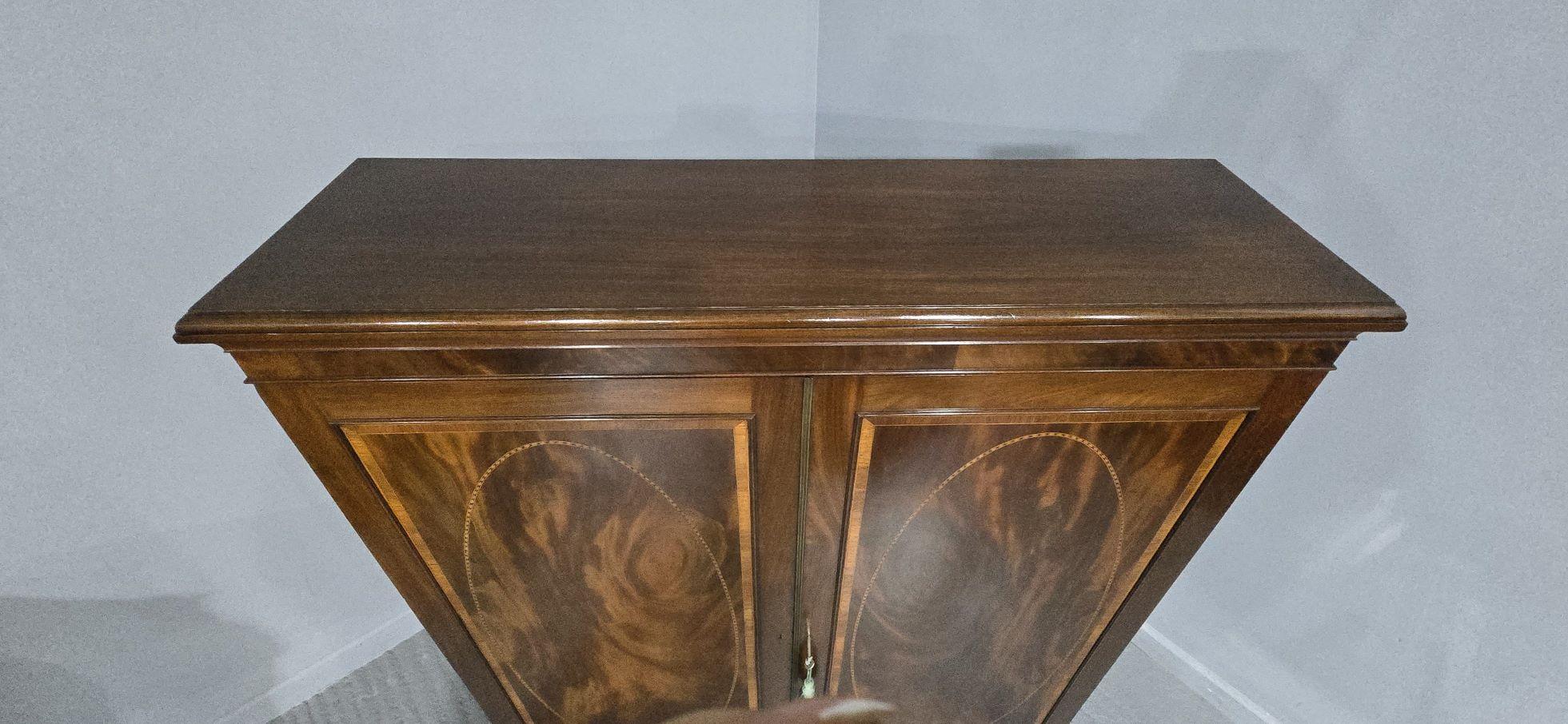 Acajou Remarquable bibliothèque victorienne réglable en vente