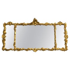 Antique Outstanding Victorian Gilt Mirror