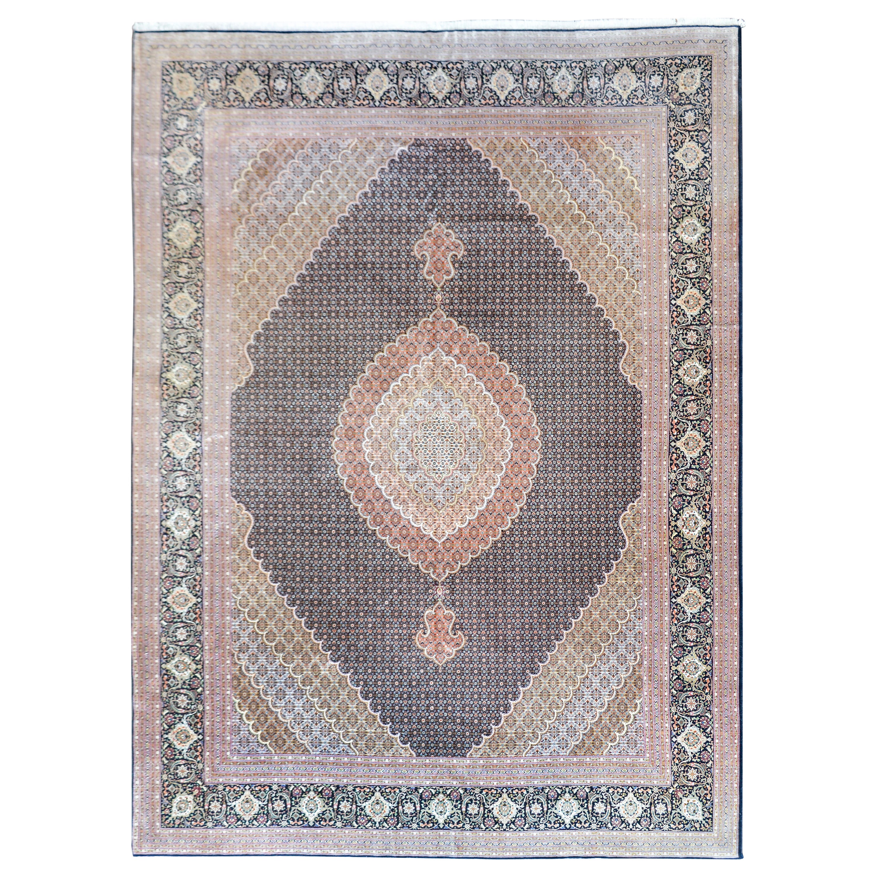 Magnifique tapis Tabriz vintage