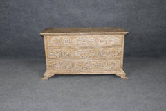 Outstanding White-Washed Tulipwood Italian Baroque Style Contemporary Commode