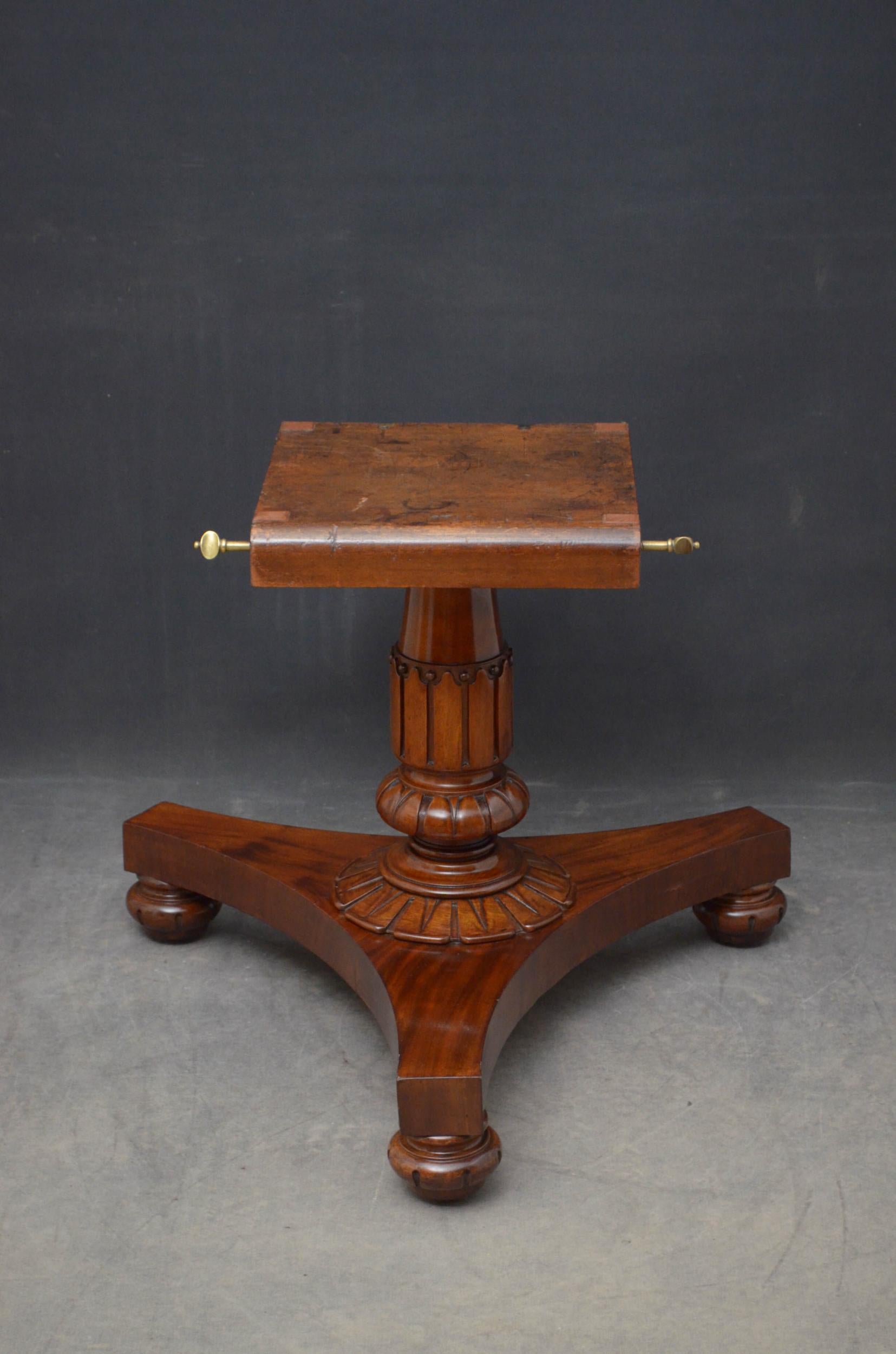 Outstanding William IV Mahogany Centre/Dining Table 8