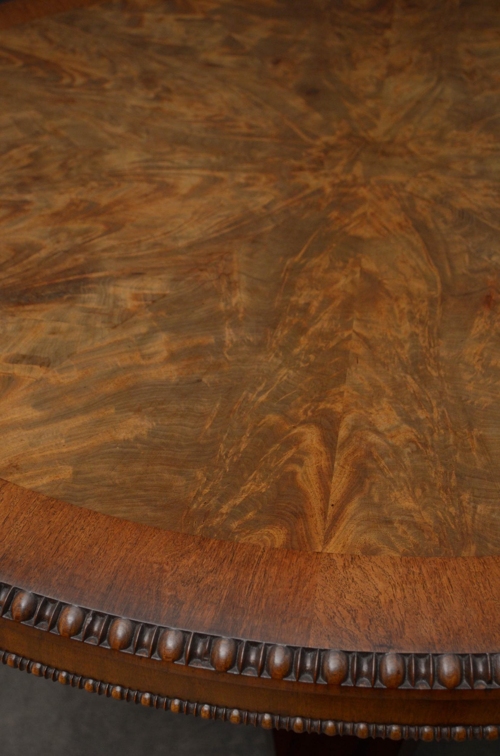 Outstanding William IV Mahogany Centre/Dining Table 4