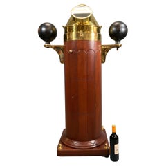 Antique Outstanding Yacht Binnacle by Negus