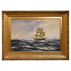 "Outward Bound, The Clipper Ship Lightning" by Henry Scott