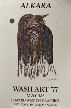 Vintage Wash Art ’77, May 4-9-Poster