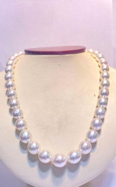 Oval White South Sea Pearl Australian 35pcs