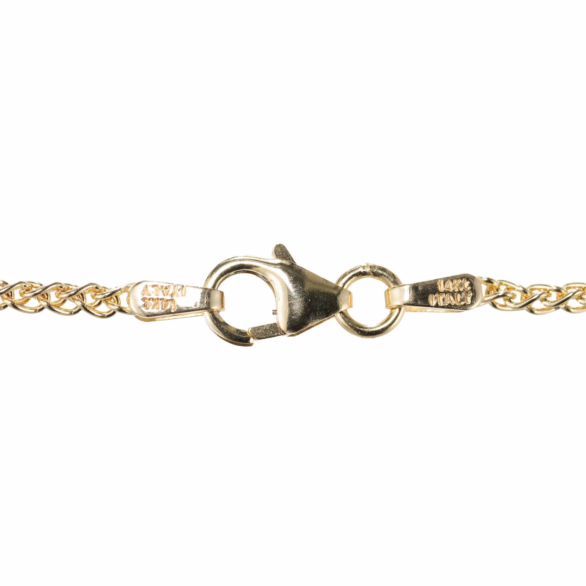 Women's Oval 11.35 Carat Aqua Pearl Halo Enamel Gold Art Deco Brooch Pendant Necklace For Sale