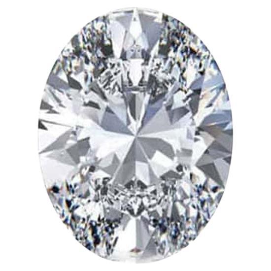 Oval 1.5 Carat Certified Loose Diamond - L SI1, GIA Certified