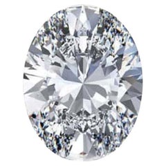 Oval 1.5 Carat Certified Loose Diamond - L SI1, GIA Certified