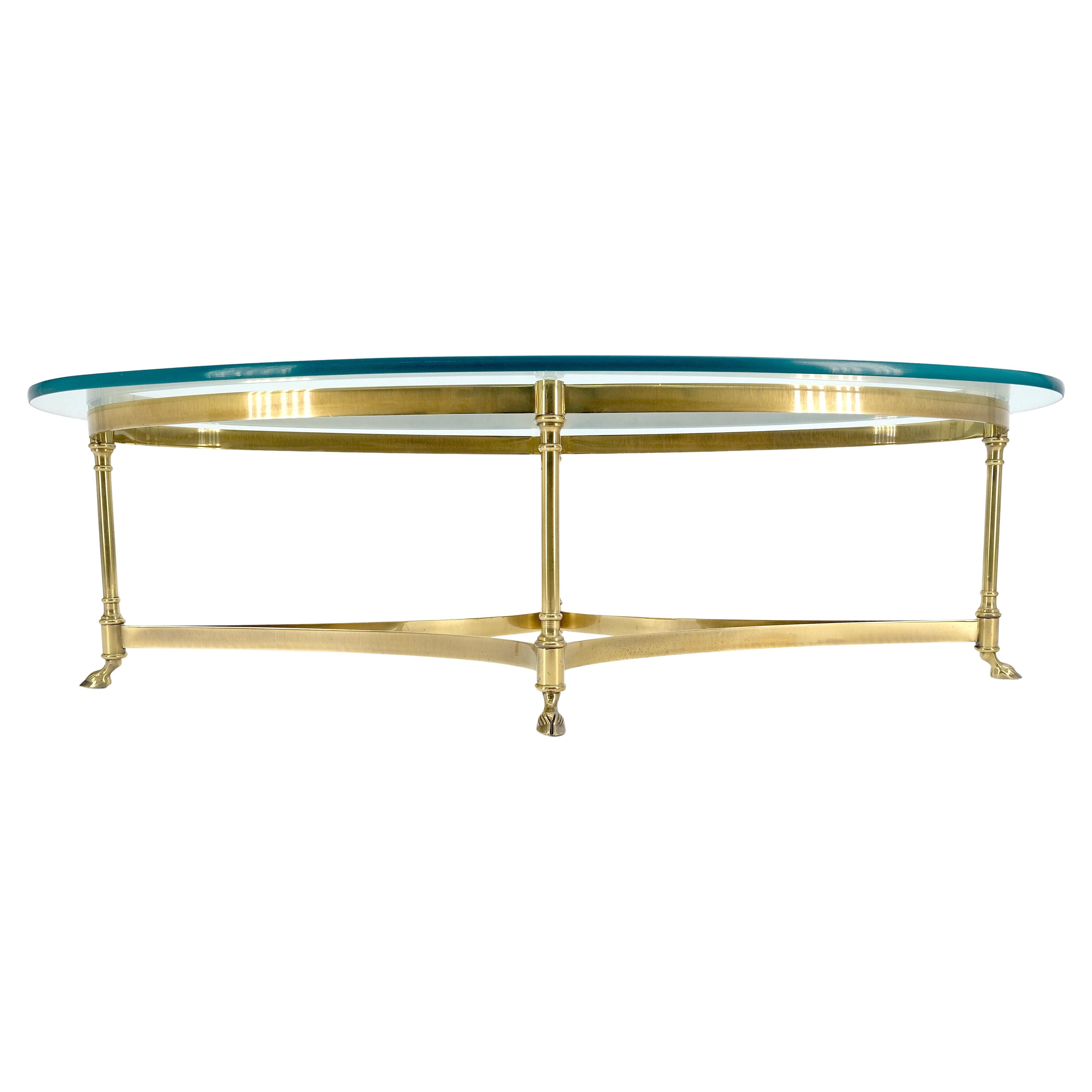 Mid-Century Modern Oval 3/4