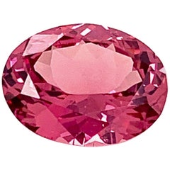 Oval 3.48 Carat Natural Mahenge Malaya Garnet