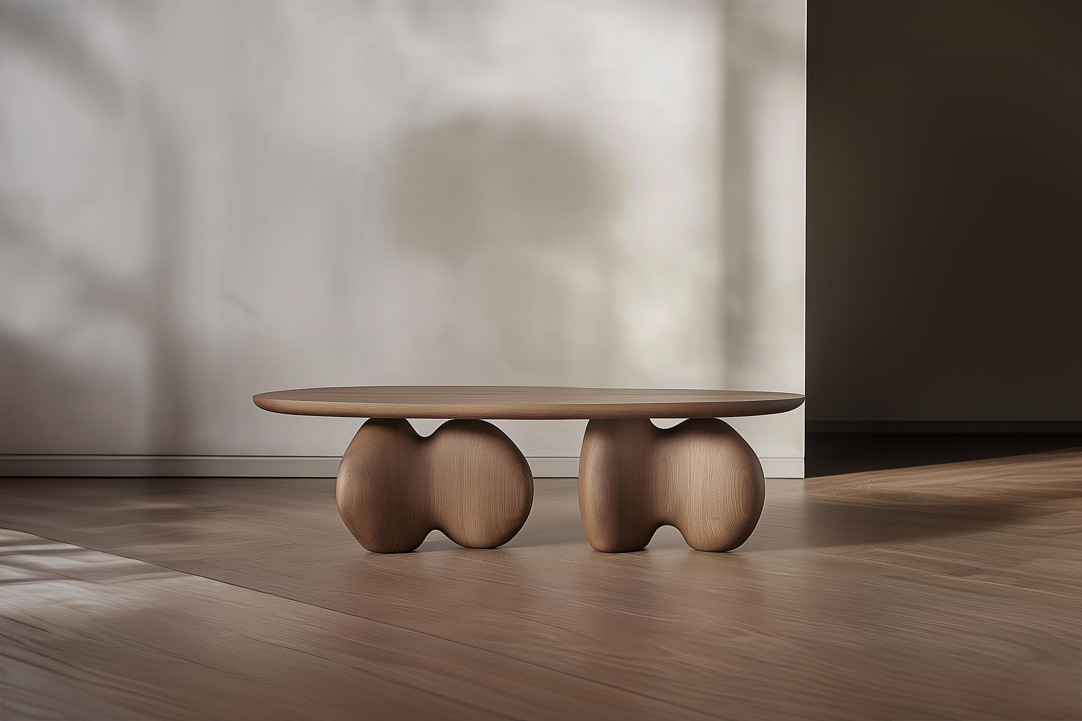 Brutalisme Table d'appoint ovale Serie 53 - Sereno by NONO for Sophisticated Interiors en vente