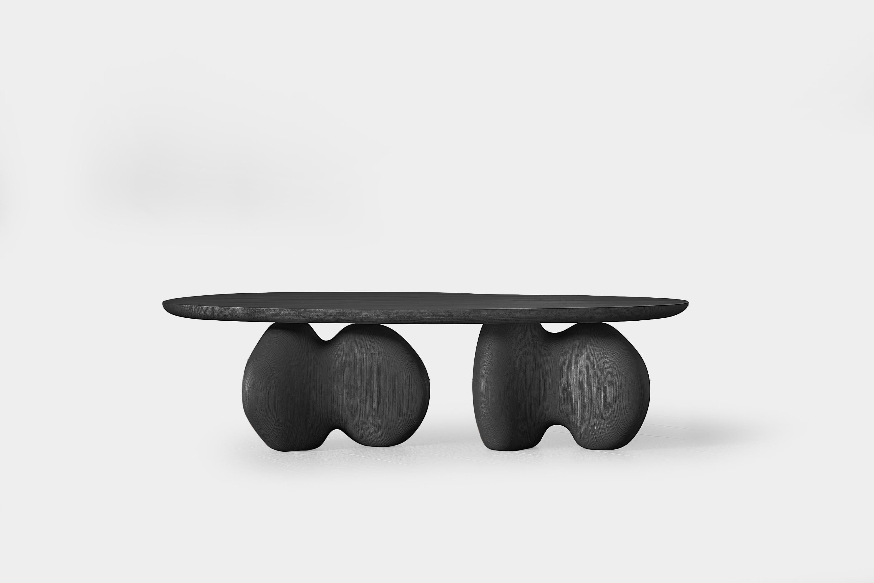 XXIe siècle et contemporain Table d'appoint ovale Serie 53 - Sereno by NONO for Sophisticated Interiors en vente