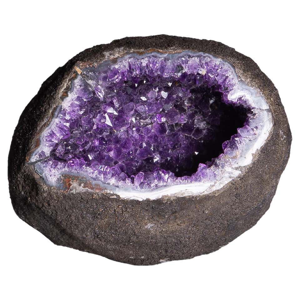Geode Crystal Shells Large Deep Spherical Amethyst Geode For Sale at 1stDibs | large geodes ...