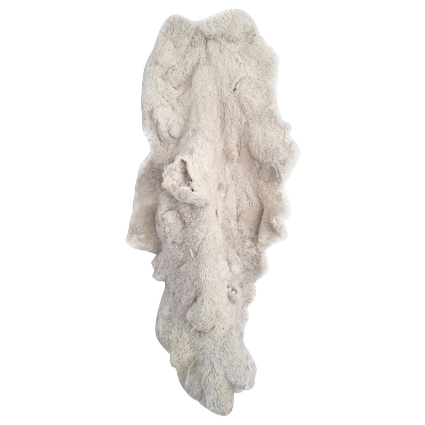 Ovaler Blanco-Wandteppich / Teppich von Vera Somlo