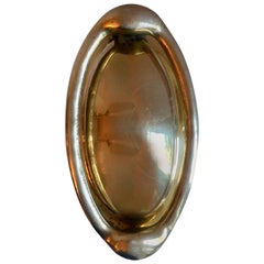 Vintage Oval Brass Door Knocker