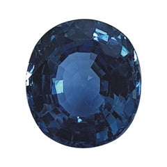 Oval Brilliant Cut Natural Sapphire