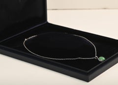 Jade and Diamond Pendant Necklace. 3.6ct Oval Cabochon Jade Diamond Platinum