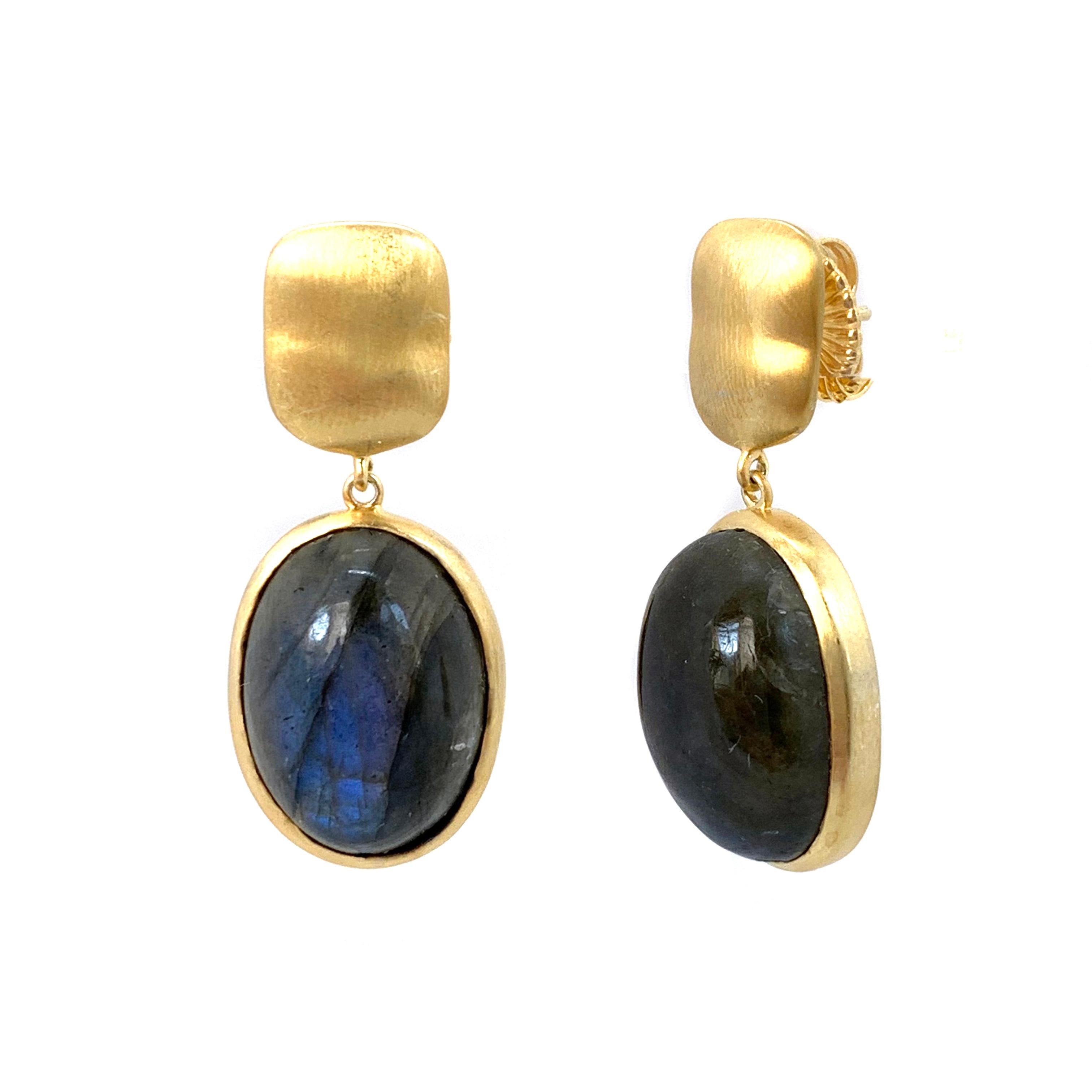 labradorite earrings