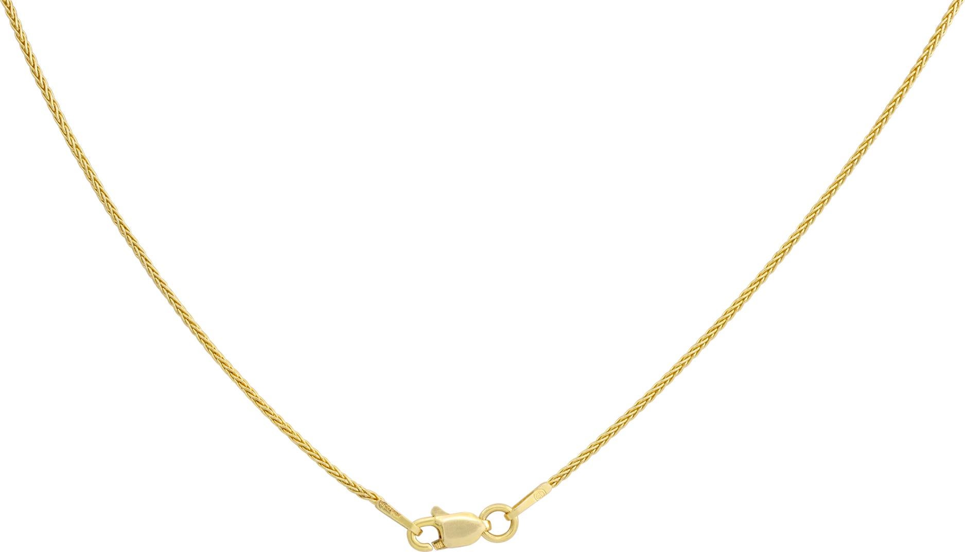 Donna Ciondolo ovale cabochon di giada lavanda con ametista e diamante in oro giallo in vendita