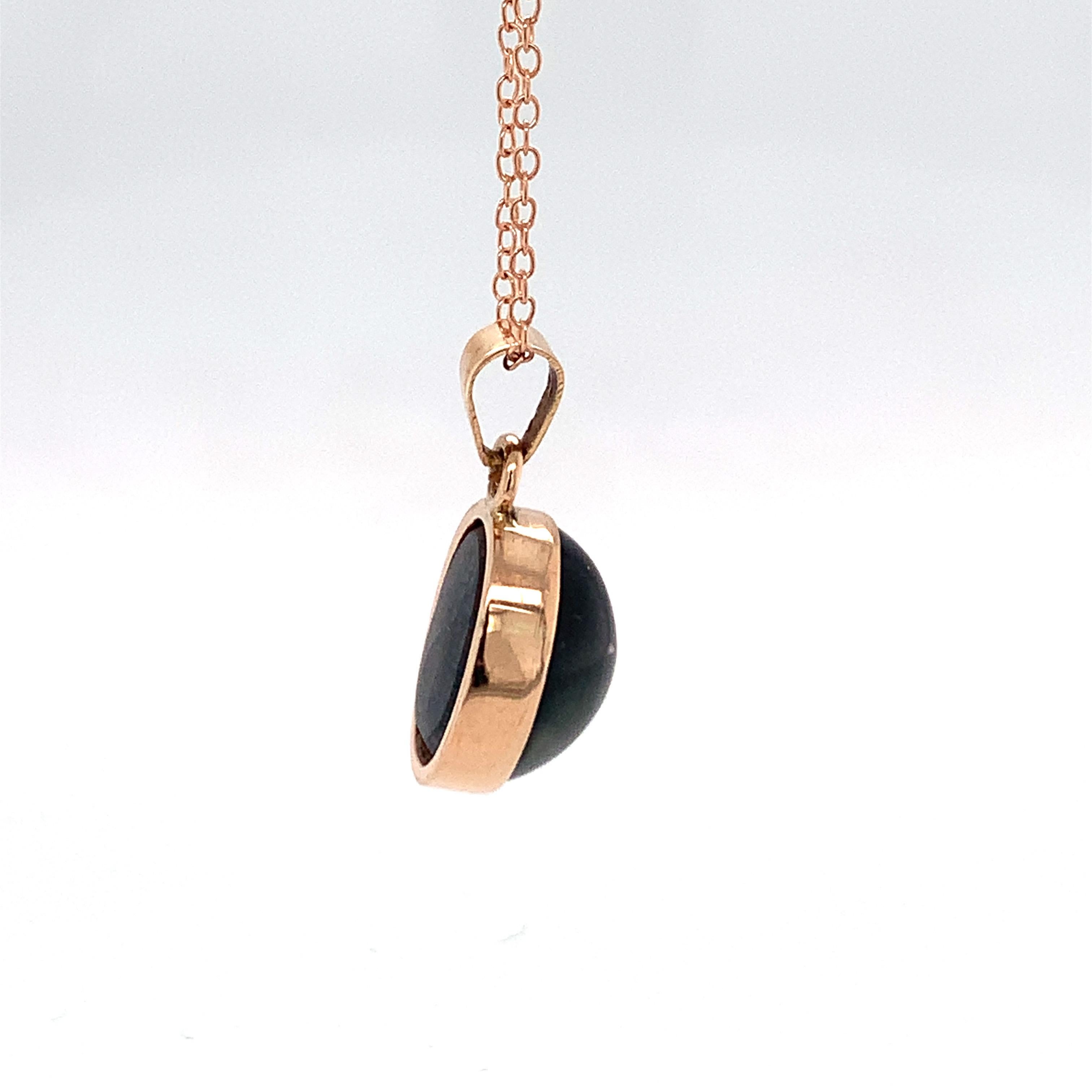 cat eye pendant