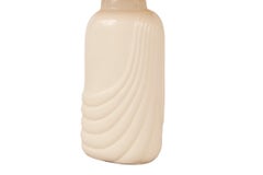 Oval Ceramic Swag Lamp with Matching Shade