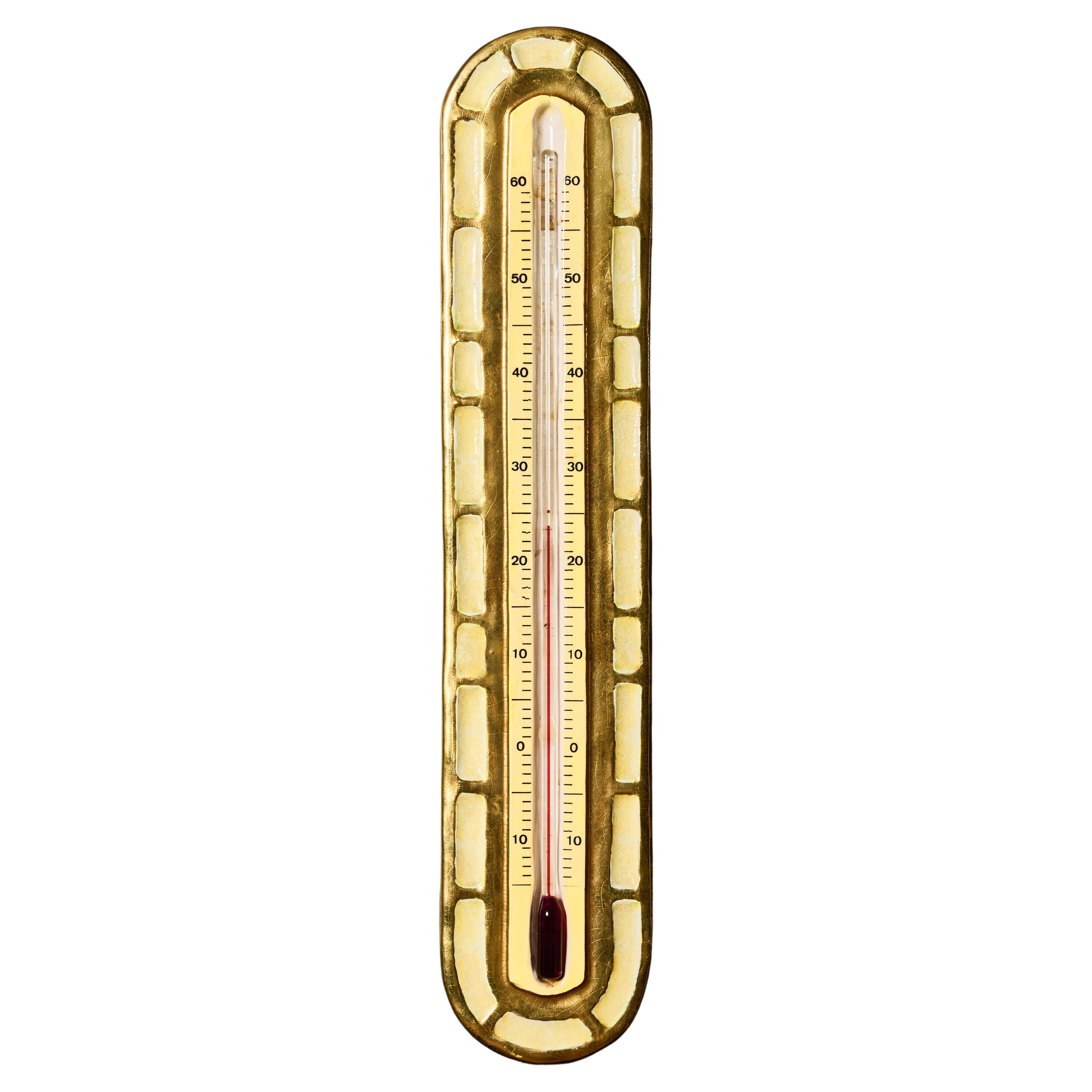 Oval Ceramic Thermometer by Mithé Espelt