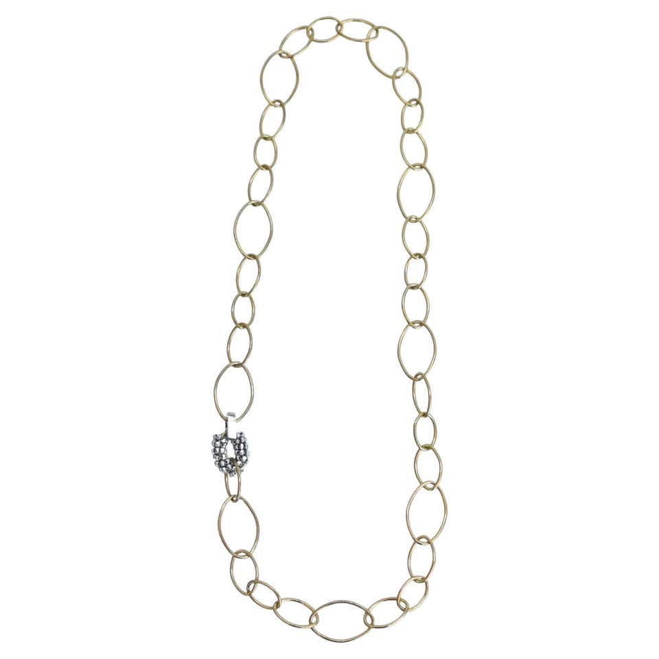 Antique Japanese Chain Necklaces - 7 For Sale at 1stDibs