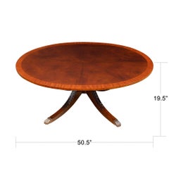 Oval Cocktail Table