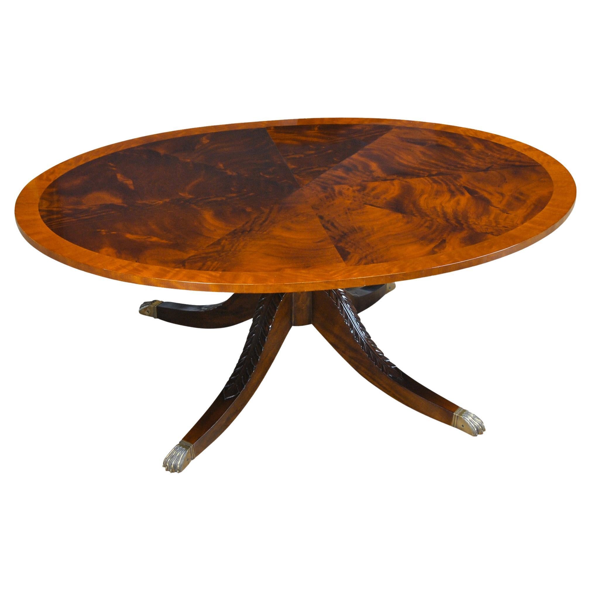 Oval Cocktail Table For Sale