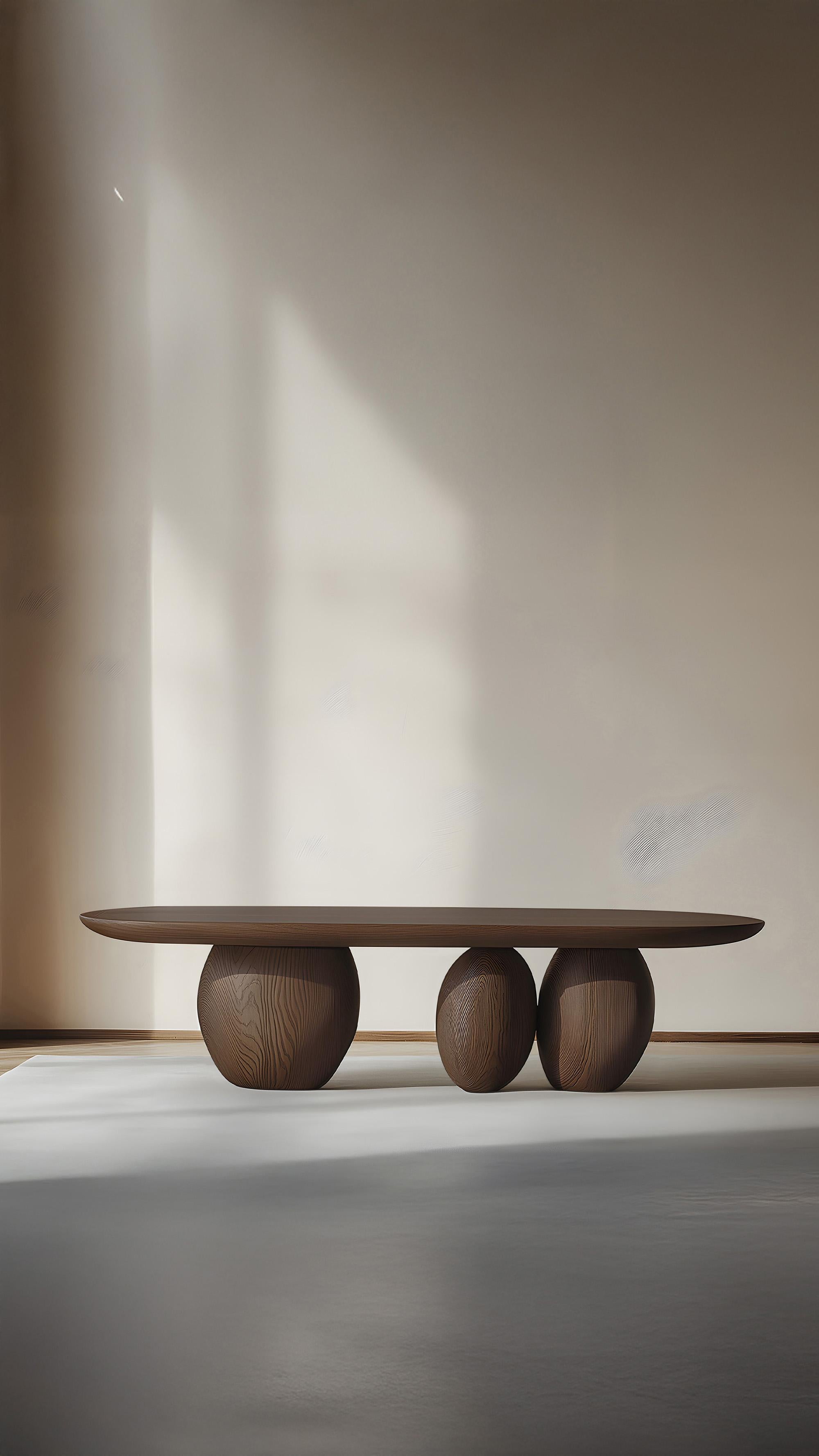 Brutalisme Table à cocktail ovale Serie 45 - Sereno by NONO for Sophisticated Interiors en vente